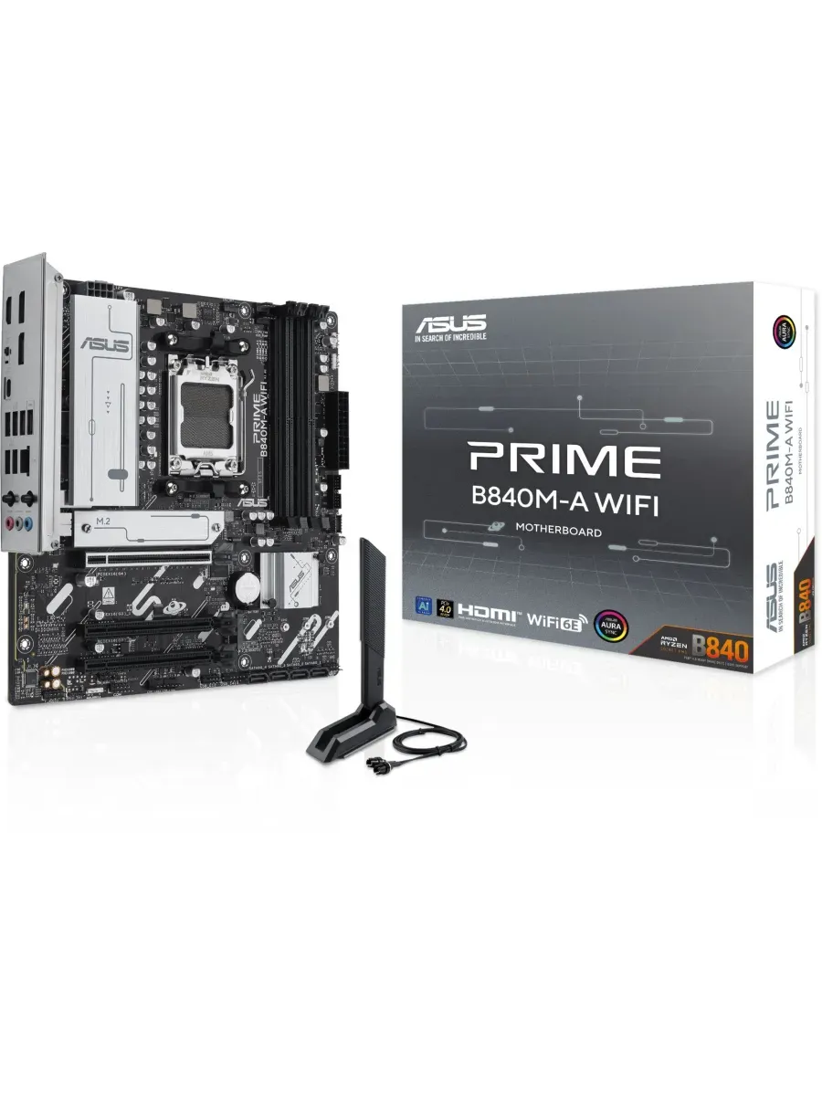 Материнская плата am5 PRIME B840M-A WIFI Asus 663937803 купить в интернет‑магазине Wildberries