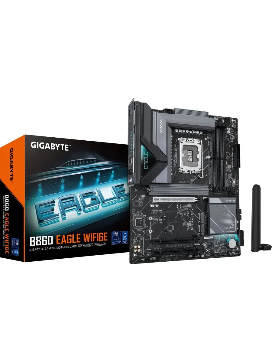 Gigabyte Материнская плата lga 1851 B860 EAGLE WIFI6E Intel B860