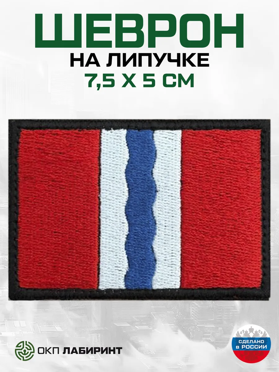 Омская область 55 регион шеврон на липучке
