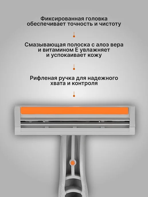 zollider Бритва мужская одноразовая Force 2 PRO, 5 шт, 5 шт, фото 5