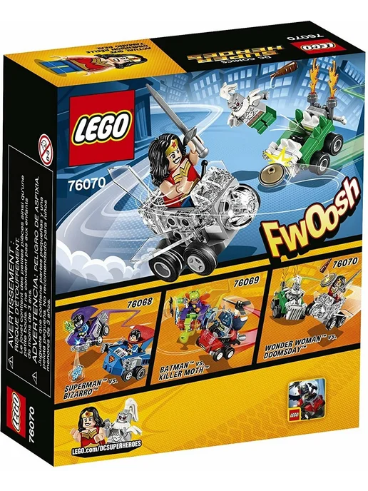 LEGO Конструктор 76070 Судный день против Чудо-женщины, белый, фото 2
