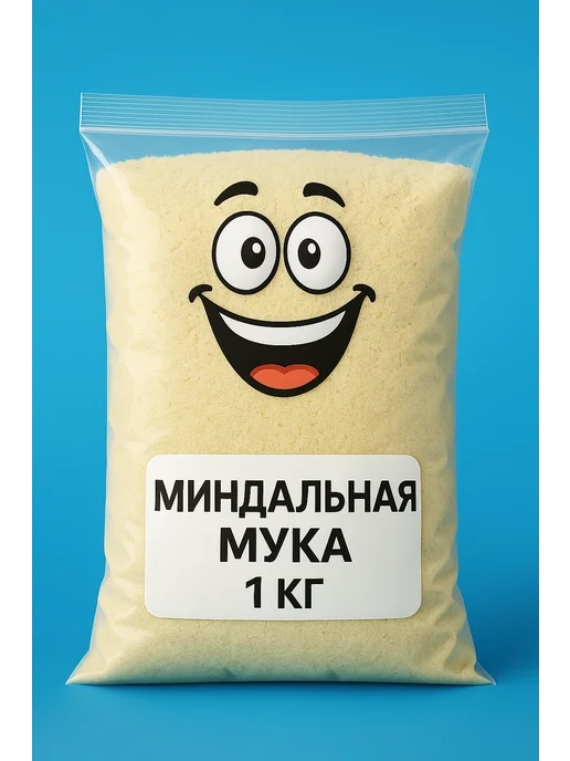 Green_Leaf Мука миндальная, 1000 г, 1 кг
