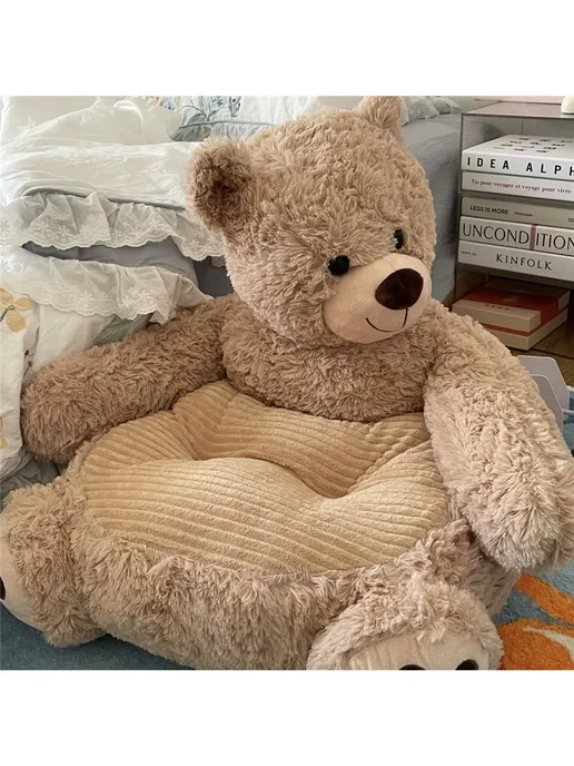 Детский мультяшный плюшевый диван，50*50*45cm, 50x50, фото 4