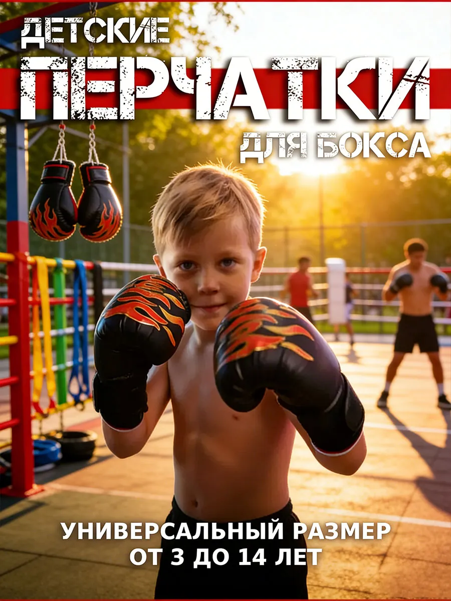 боксерские перчатки для бокса детские
