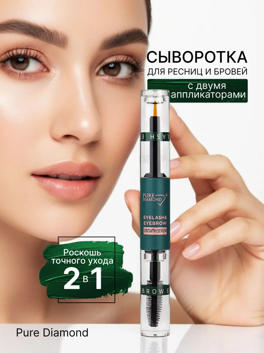 Сыворотка для роста ресниц и бровей