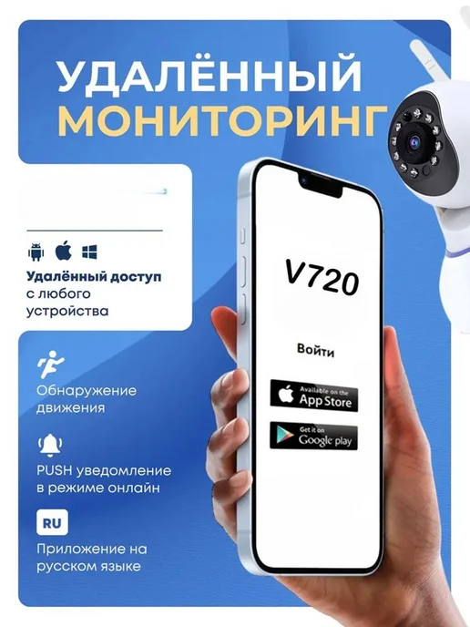 Видеоняня с камерой и монитором радио няня для новорожденны, вариант, фото 6