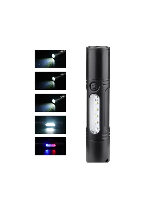 PodarkinDom Мощный светодиодный аккумуляторный фонарик ручной F-030, вариант, фото 2