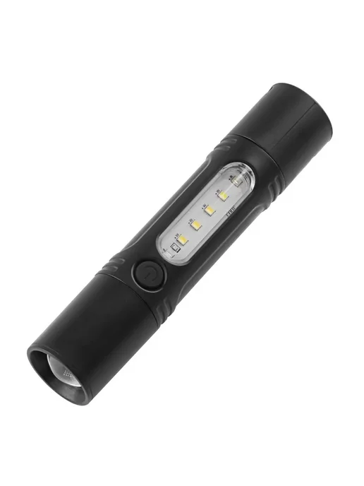 MigMax Мощный светодиодный аккумуляторный фонарик ручной F-030, вариант, фото 4