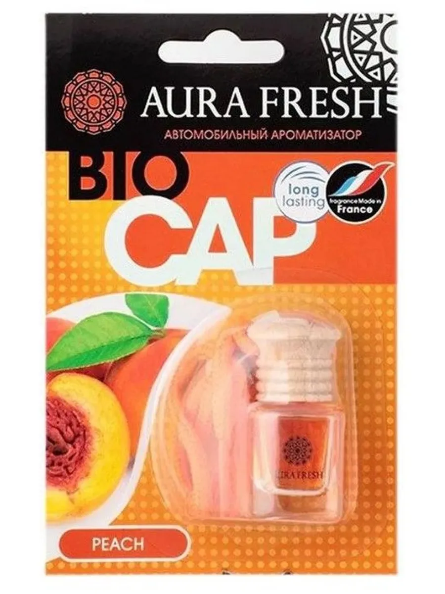 Аром-р AURA FRESH BIO CAP Peach, кор-20шт 23013