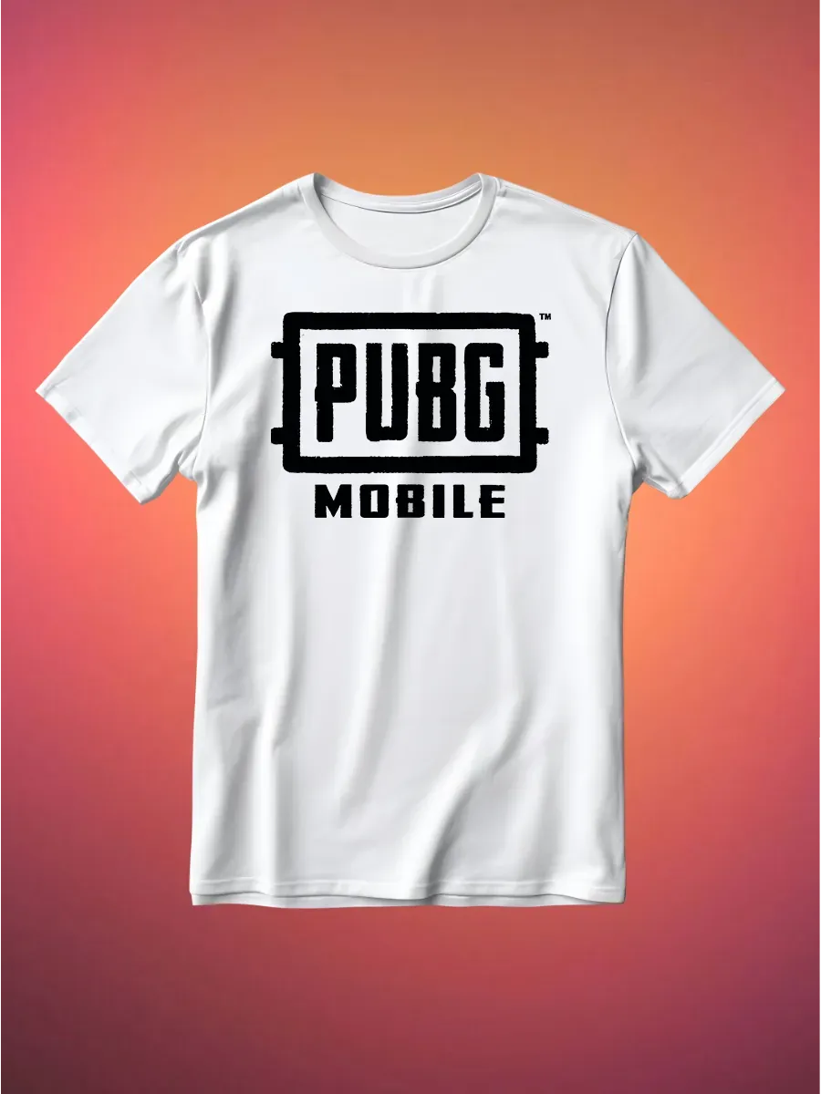 Футболка с Принтом PUBG