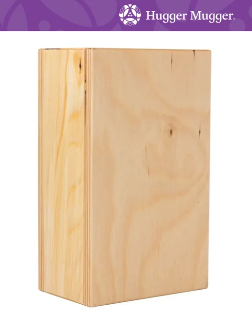 Hugger Mugger Блок для йоги деревянный 23х14х9 см, 23x14x9 см, фото 5