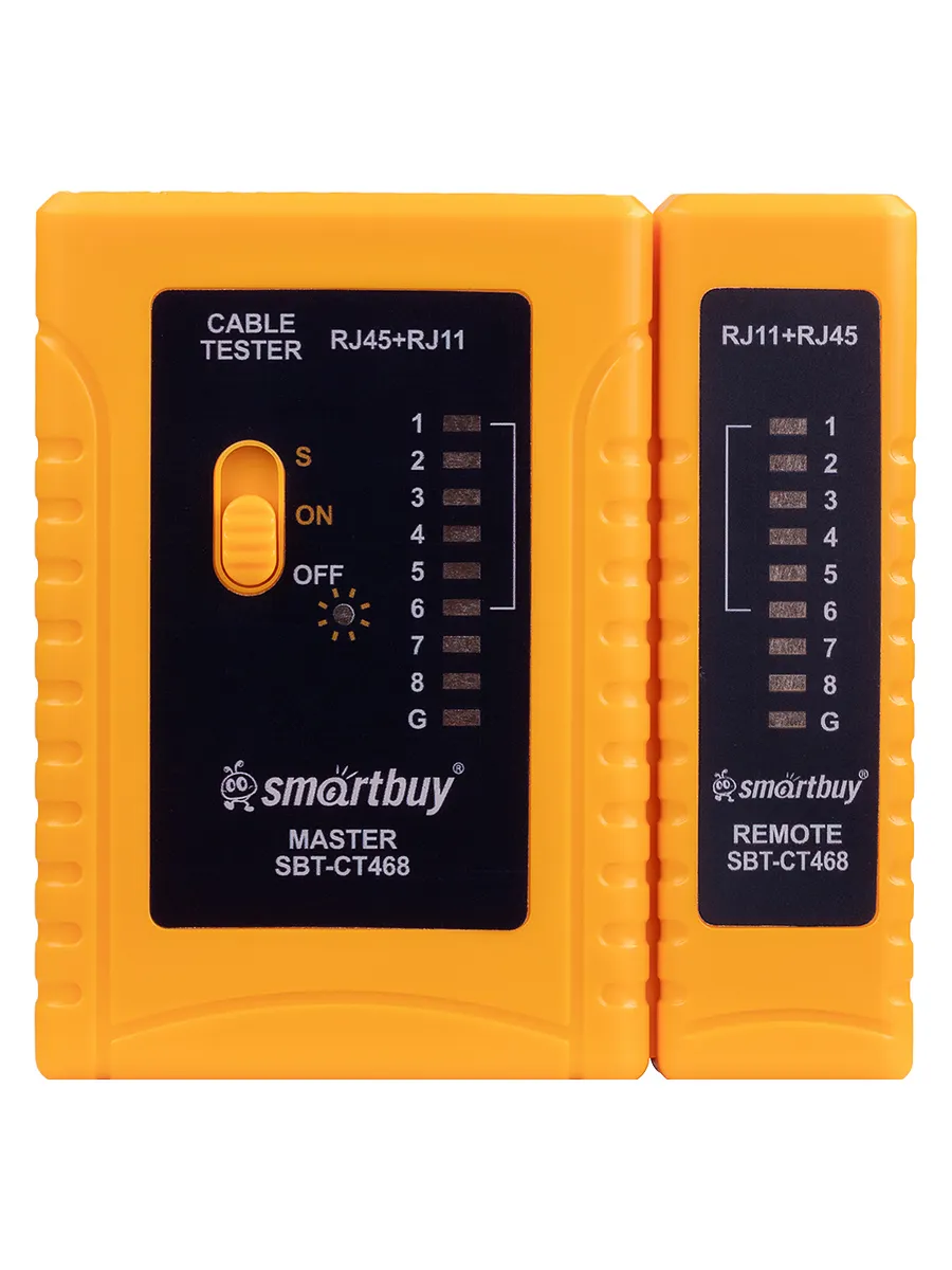 Тестер интернет кабеля CT468 RJ-45, RJ-11