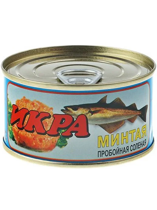 Икра минтая 120г, 120 г