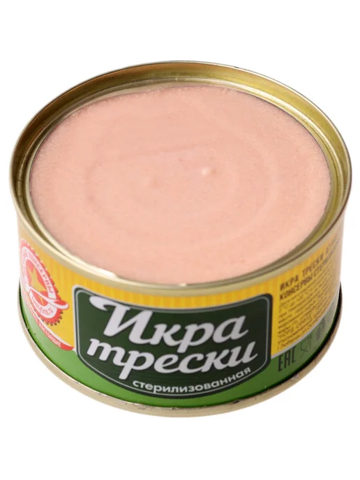 Икра трески Вкусные консервы 120г, 120 г, фото 2