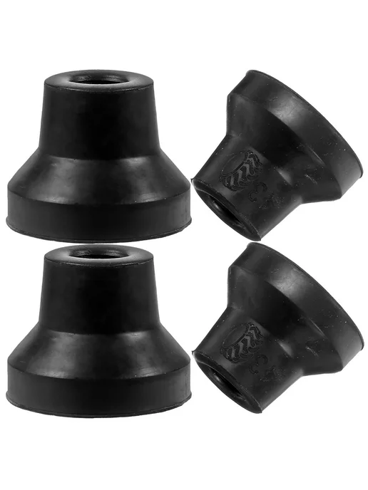Наконечники для трости 3 5X3 5X3 0см (4 шт) Чёрный, 5x3, 4 шт, фото 2