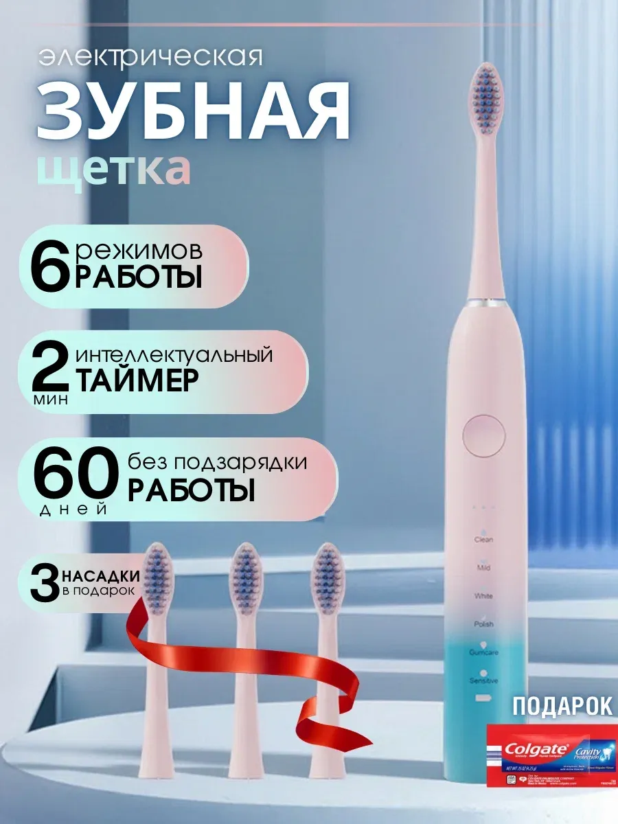 Электрическая зубная щетка