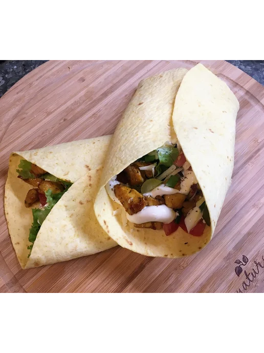 Лепешка мексиканская со вкусом сыра 4шт. размер 25см 276г, 4 шт, 276 г, фото 7