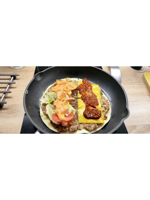 Лепешка мексиканская со вкусом сыра 4шт. размер 25см 276г, 4 шт, 276 г, фото 8