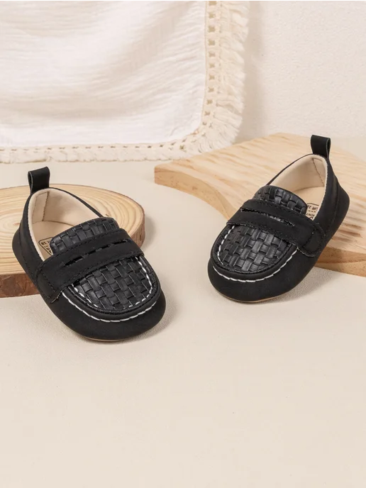 Kidsun Пинетки для новорожденных, черный, фото 3