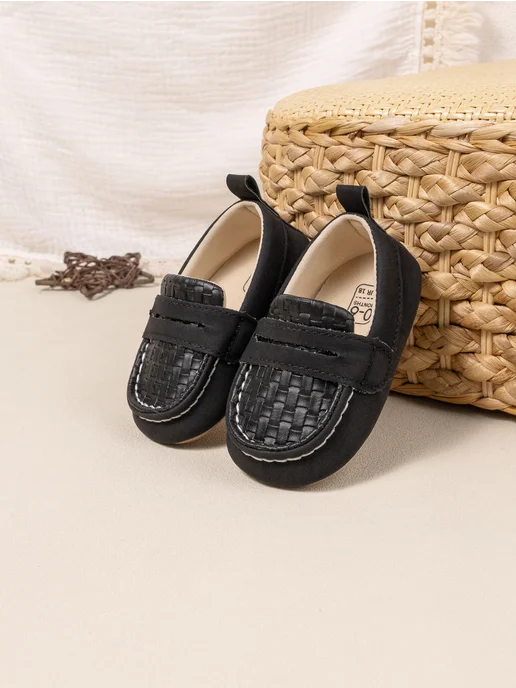 Kidsun Пинетки для новорожденных, черный, фото 5