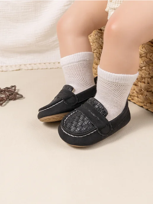 Kidsun Пинетки для новорожденных, черный, фото 8