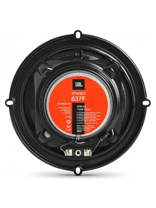 JBL Колонки автомобильные STAGE3 637F, черный, фото 3
