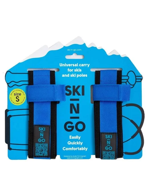 SKI-N-GO Манжеты для беговых лыж Blue 40-59 S, синий