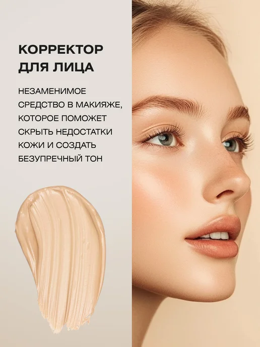 FARRES Корректор для лица Natural Awakening, тон 03 натуральный, бежевый, фото 2