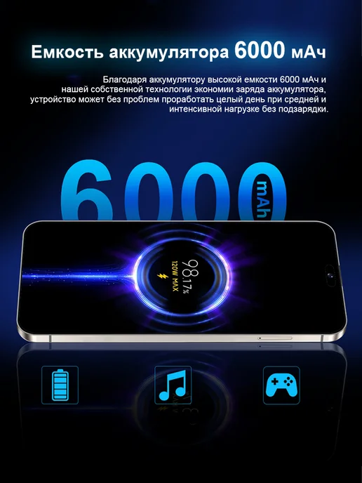 Смартфон C M X I17 Pro Max 12/512 ГБ, серый, фото 2