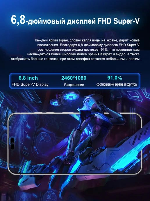Смартфон C M X I17 Pro Max 12/512 ГБ, серый, фото 3
