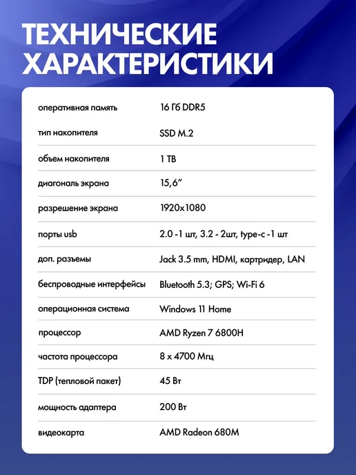 Игровой компьютер Ryzen 5, RX560, 16Gb, 512GB, Windows 11, 16 ГБ, 512 ГБ, фото 6