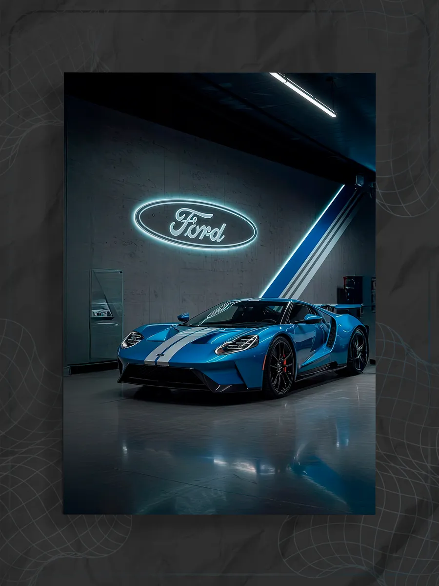 Постер машина "Ford"