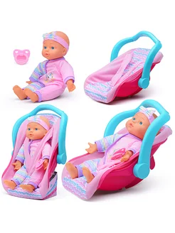 B TOYS Пупс с аксессуарами "Юлечка" под колпаком