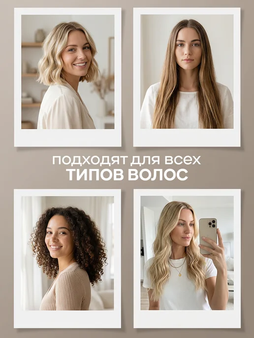 ClickClack Набор расчесок для волос, бежевый, фото 7