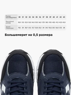Спортивные кроссовки из натуральной кожи Shuzzi. Цвет синий. Вид 3.