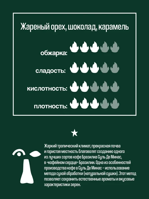 Papa Roast Дрип кофе молотый Бразилия Суль де Минас 10 шт, 20 шт, фото 3