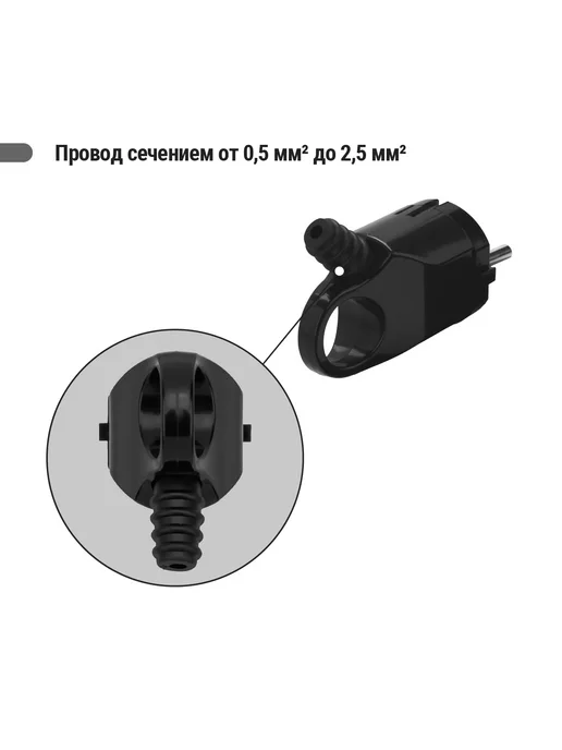 TDM Electric Вилка угловая с з 16А 250В, 2 шт, фото 2