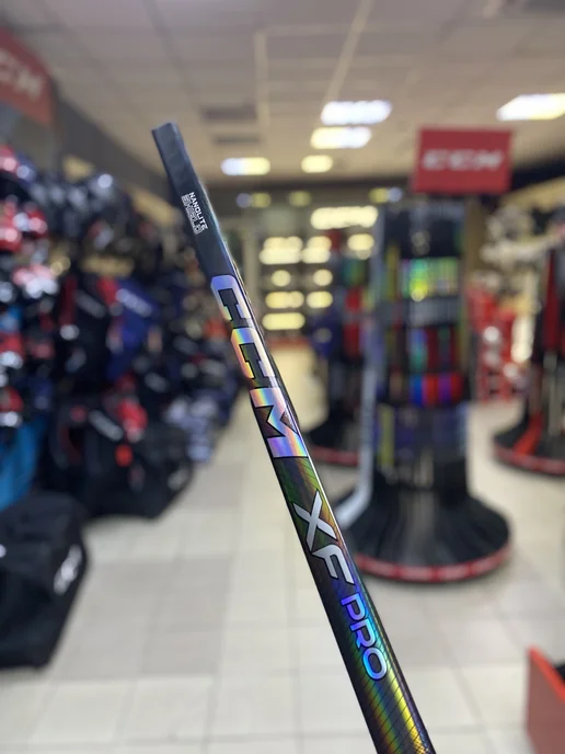 CCM Хоккейная клюшка вратарская XF Pro SR, Левый, 26, черный, фото 2
