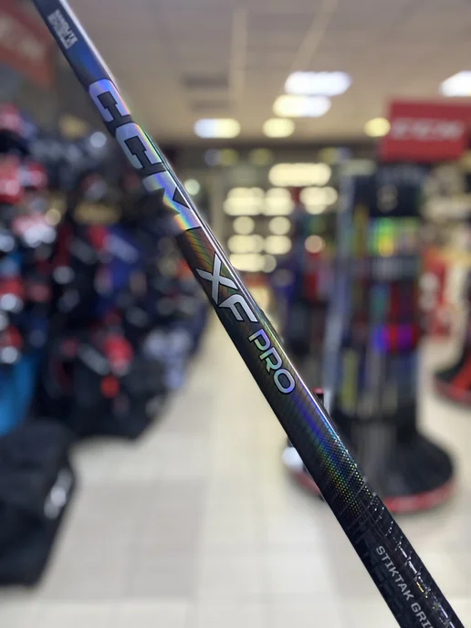 CCM Хоккейная клюшка вратарская XF Pro SR, Левый, 27, черный, фото 5