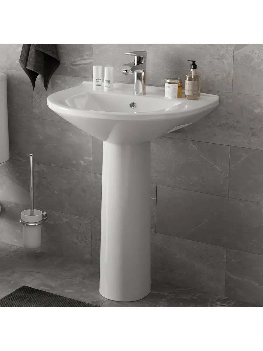 Умывальник W 101 HOME De Luxe c болтами крепления
