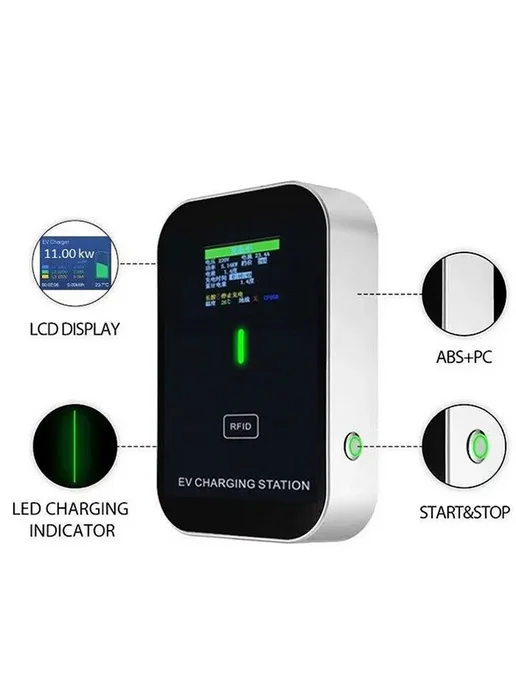 EV CHARGER Зарядная станция GBT 7кВт 5м, вариант, фото 2