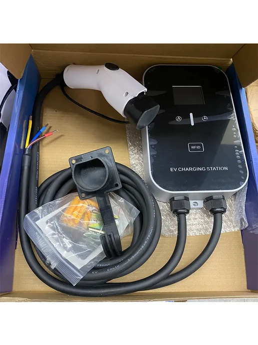 EV CHARGER Зарядная станция GBT 7кВт 5м, вариант, фото 3