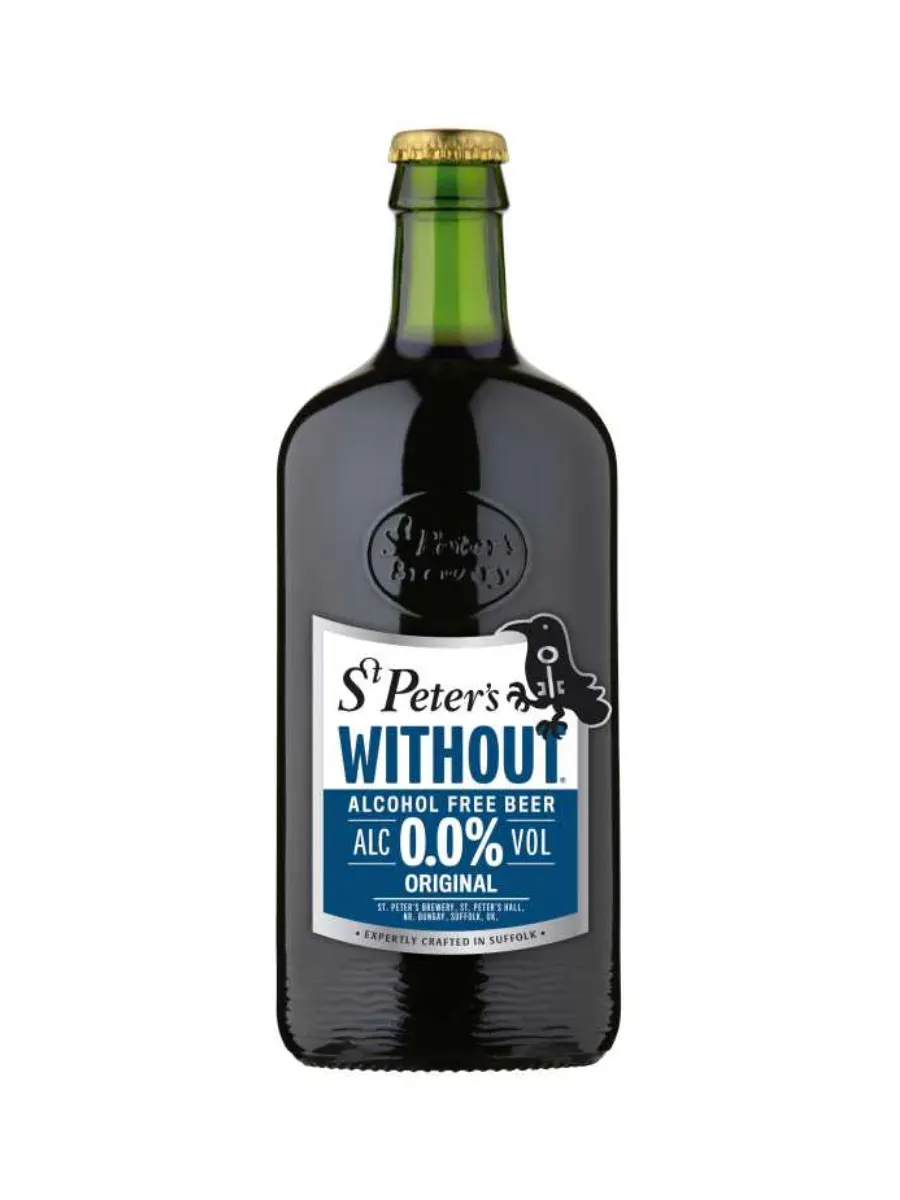 Пиво безалкогольное 0,05% "WITHOUT" темное, фильтр, 0,5 л