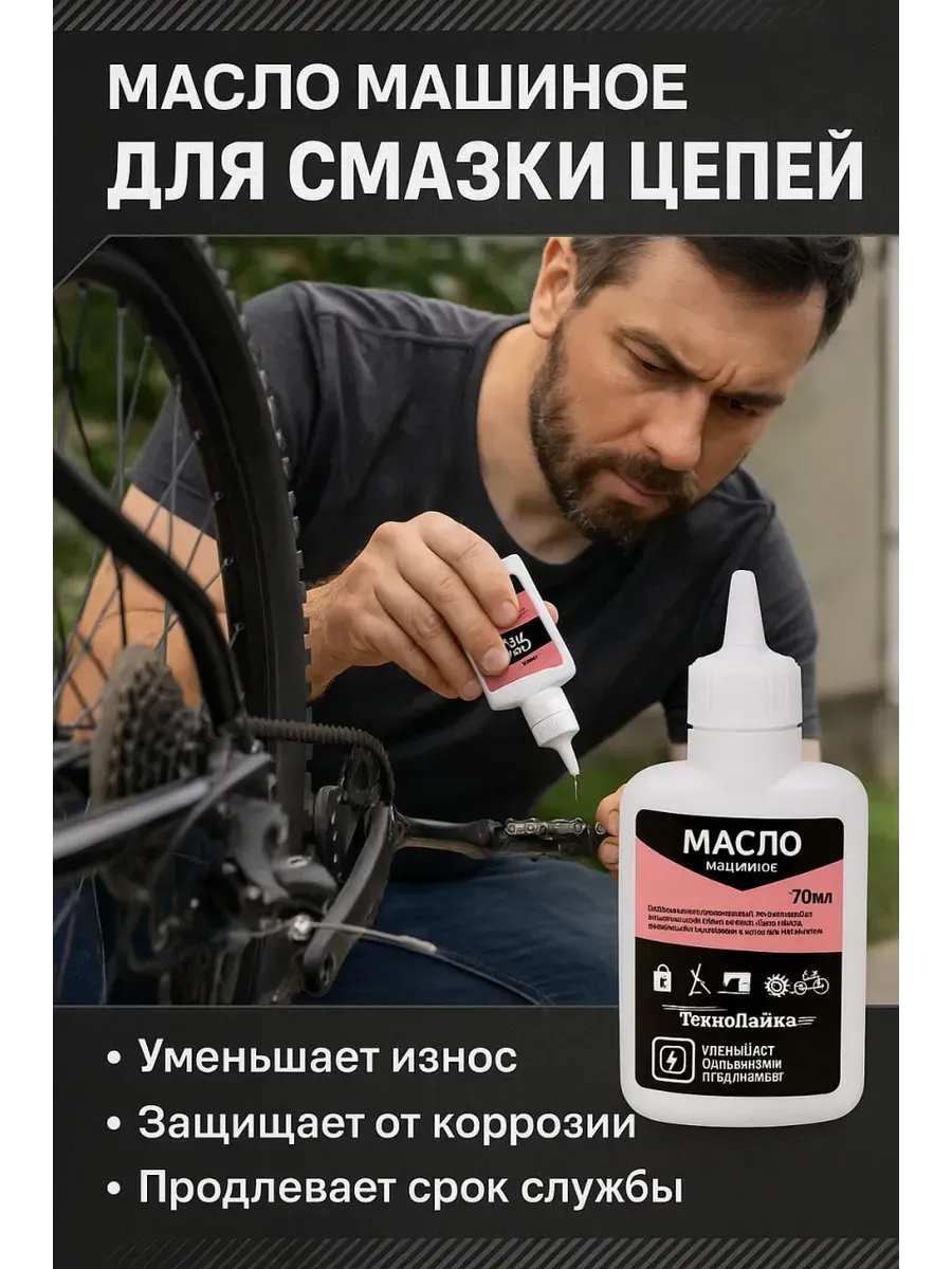 Машинное масло для смазки цепей и дверных петель