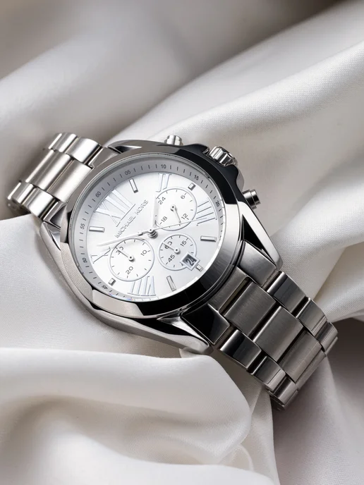 Michael Kors Оригинальные часы наручные кварцевые Майкл Корс MK6174, серый, фото 4