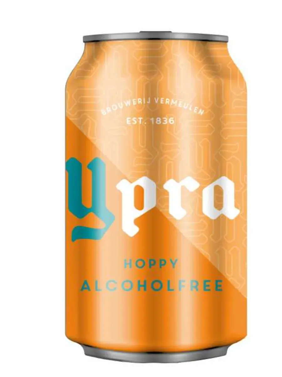 Пивo «Ypra Hoppy» 0,4%, безалкогольное, 330 мл