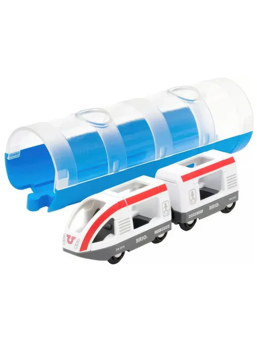 BRIO Электричка и тоннель железной дороги БРИО 33890, синий, фото 2