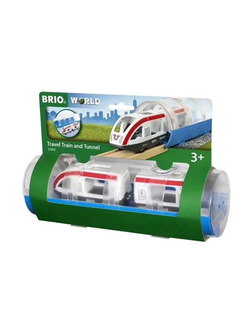 BRIO Электричка и тоннель железной дороги БРИО 33890, синий, фото 4