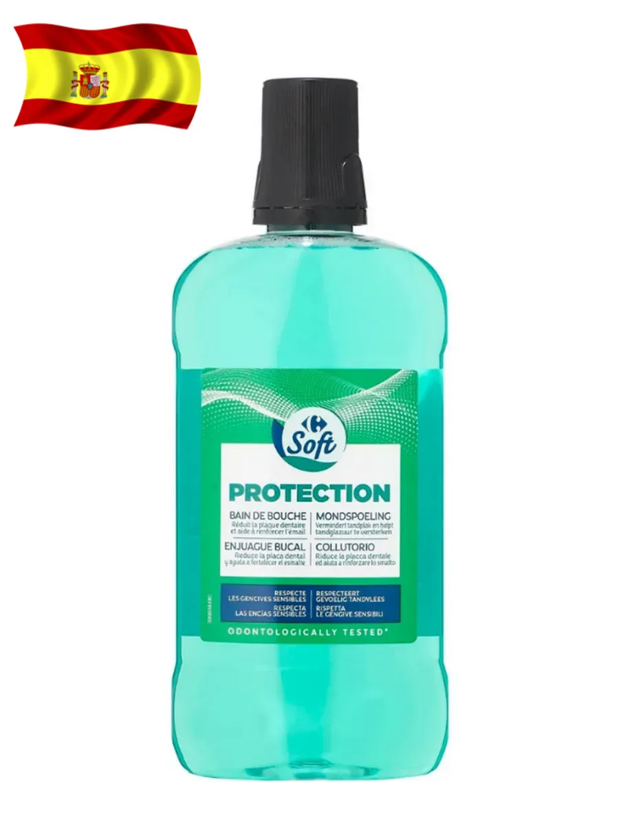 Жидкость для полоскания рта CARREFOUR Protection 500мл